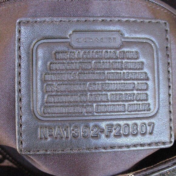 Coach Alexandra Signature Jacquard Large Bag - Picture 10 of 11